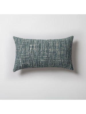 Fineroom Living Coco - Tüvit Desenli Kırlent 30  x  50 - Mavi (Ic Yastık Dahil)