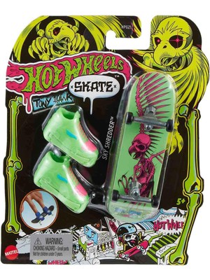 Hot Wheels Skate Neon Temalı Parmak Kaykay ve Ayak Paketleri HPG21-HPG28