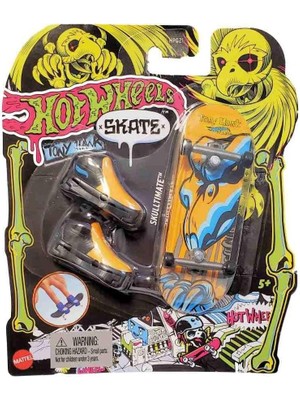 Hot Wheels Skate Neon Temalı Parmak Kaykay ve Ayak Paketleri HPG21-HPG25