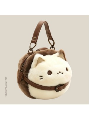 Cat Plush Bag (Yurt Dışından)