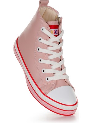 Kiko Kids Pant Günlük Bağcıklı Fermuarlı Kız Bebek Spor Ayakkabı