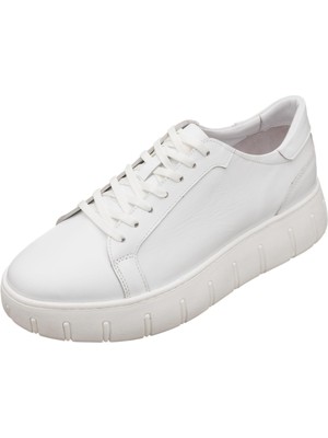 Costo Shoes CK141 Beyaz Dana Derisi Rahat Geniş Kalıp. Şık Tasarım  Son Moda Büyük Numara Erkek Ayakkabısı