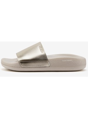 Skechers Hyper Slide  -  Shine On Kadın Altın Terlik 140431 Gld