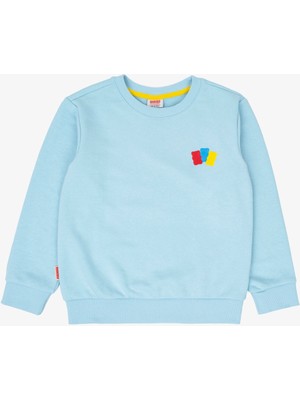 Haribo 300 Erkek Çocuk Mavi Sweat