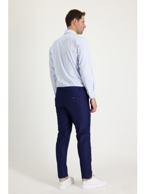 Super Slim Fit Ekstra Dar Kesim Klasik Kumaş Pantolon