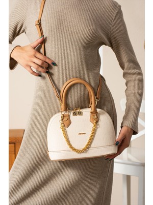 Just Polo Orta Boy Zincir Askılı Yeni Sezon Kadın El & Omuz Çantası 27X20CM MDS20104