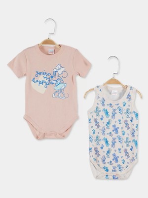 Beruflic Çimpa Minnie 2'li Body Pembe Pembe