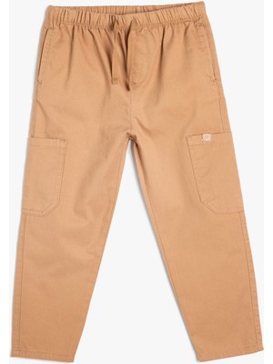 Koton Pamuklu Beli Lastikli Cep Detaylı Pantolon