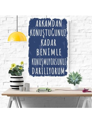 Durusoy Shop Center Ahşap Retro Mdf Poster , Komik Sözler , Duvar Yazıları , Manzara ,  Tarih , Edebiyat - TBL0294