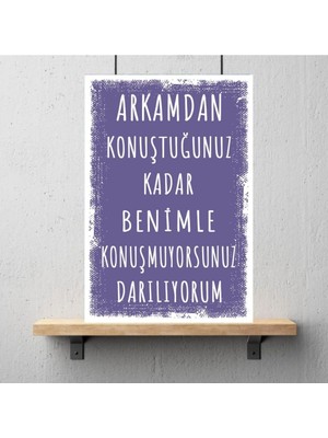 Durusoy Shop Center Ahşap Retro Mdf Poster , Komik Sözler , Duvar Yazıları , Manzara ,  Tarih , Edebiyat - TBL0297