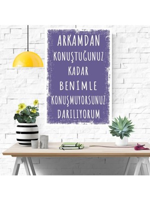 Durusoy Shop Center Ahşap Retro Mdf Poster , Komik Sözler , Duvar Yazıları , Manzara ,  Tarih , Edebiyat - TBL0297