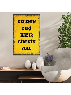 Durusoy Shop Center Ahşap Retro Mdf Poster , Komik Sözler , Duvar Yazıları , Manzara ,  Tarih , Edebiyat - TBL0317