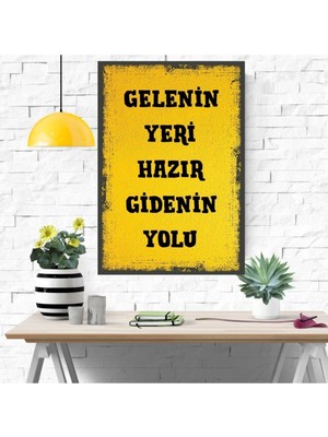 Durusoy Shop Center Ahşap Retro Mdf Poster , Komik Sözler , Duvar Yazıları , Manzara ,  Tarih , Edebiyat - TBL0317