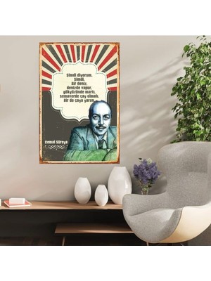 Durusoy Shop Center Ahşap Retro Mdf Poster , Komik Sözler , Duvar Yazıları , Manzara ,  Tarih , Edebiyat - TBL0431