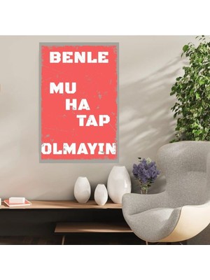Durusoy Shop Center Ahşap Retro Mdf Poster , Komik Sözler , Duvar Yazıları , Manzara ,  Tarih , Edebiyat - TBL0369