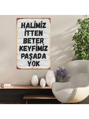 Durusoy Shop Center Ahşap Retro Mdf Poster , Komik Sözler , Duvar Yazıları , Manzara ,  Tarih , Edebiyat - TBL0341