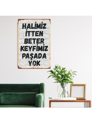 Durusoy Shop Center Ahşap Retro Mdf Poster , Komik Sözler , Duvar Yazıları , Manzara ,  Tarih , Edebiyat - TBL0341