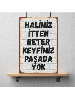 Durusoy Shop Center Ahşap Retro Mdf Poster , Komik Sözler , Duvar Yazıları , Manzara ,  Tarih , Edebiyat - TBL0341