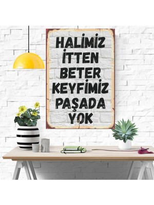 Durusoy Shop Center Ahşap Retro Mdf Poster , Komik Sözler , Duvar Yazıları , Manzara ,  Tarih , Edebiyat - TBL0341