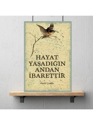 Durusoy Shop Center Ahşap Retro Mdf Poster , Komik Sözler , Duvar Yazıları , Manzara ,  Tarih , Edebiyat - TBL0171