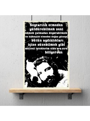 Durusoy Shop Center Ahşap Retro Mdf Poster , Komik Sözler , Duvar Yazıları , Manzara ,  Tarih , Edebiyat - TBL0359