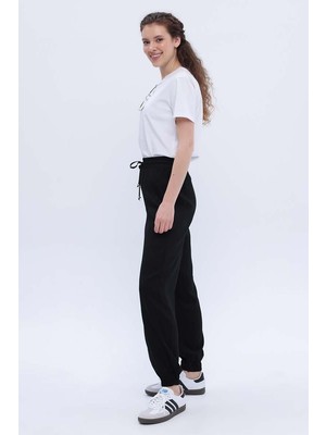 Siyah-Jogger Pantolon