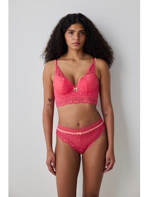 Laluce Broderie Longline Sütyen - Penti Loves Paris Koleksiyonu