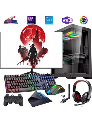 I5 13400F 32GB Ddr4 1tb M2 12GB Arc B580 27" 165Hz Mon. Oyun Bilgisayarı (Gaming Set)