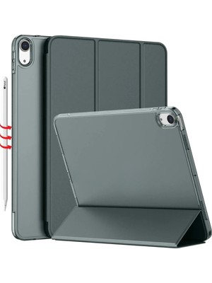 TEKNETSTORE İpad 11 A16 2025 10. Nesil 10.9 Kılıf Uyku Modlu Pu Deri Smart Standlı Akıllı Kapak Case