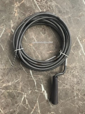 Dmr 9mm Kalın Çelik Lavabo Wc Açıcı Tel Banyo Borusu Gider Açma Teli 5mt
