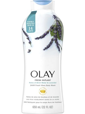 Olay Fresh Outlast Birch Water And Lavender Duş Jeli 650ML