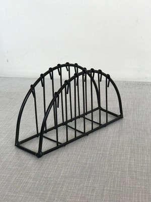 Demir Masa Üstü Oval Peçetelik