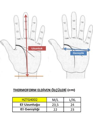 Thermoform Polar  Eldiven Bere Seti Kum