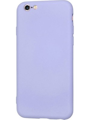 Apple iPhone 6/6s Kılıf Lansman Modeli Iç Yüzeyi Kadife Yumuşak Dokulu Liquid Silikon Korumalı