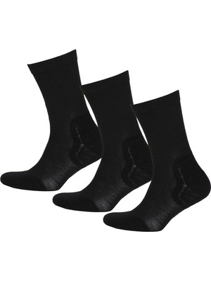 Thermoform Active Çorap Unisex 3'lü Paket Siyah