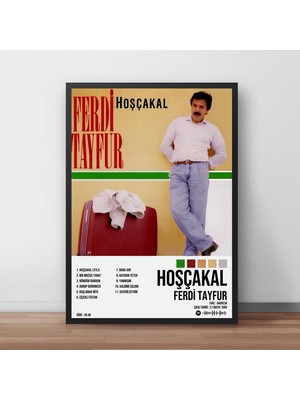 Orendart Ferdi Tayfur - Hoşçakal / Çerçeveli Poster Tablo