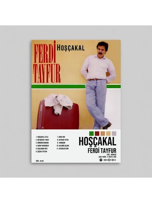 Orendart Ferdi Tayfur - Hoşçakal / Tasarımlı Poster