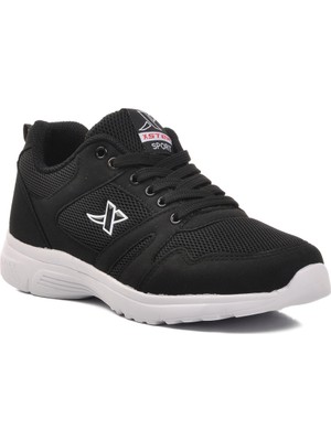 Walkway Siyah-Beyaz Kadın Spor Ayakkabı