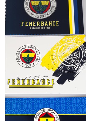 Yeni Sezon Lisanslı Fenerbahçe Resim Defteri 17*24 cm 15 Yaprak