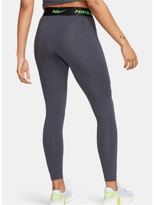 Pro Dri-Fit Mid-Rise Full-Length Graphic Training Kadın Tayt  Ndd Sport
