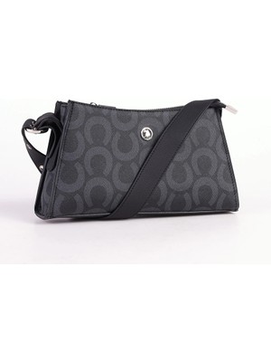 U.S. Polo Assn. Siyah  Kadın Omuz ve El Çantası US24584