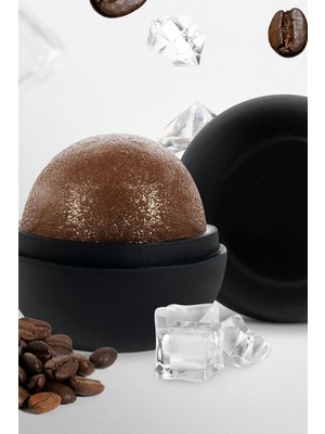 Techno Station Büyük Silikon Buz Kalıbı, Tekli Top, Siyah Küre Buz Kalıbı Uzun Süre Erimez