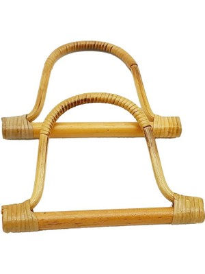 Çanta Aksesuar Gerçek Bambu Çanta Sapı (16X12.5CM )