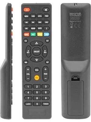 Weko Kr Next Ip Tv*supermax Vıpbox 7s Hd Uydu Kumandası  (16529=16495)