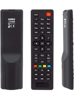 Weko Kr Hıtech Premıum Hd Korax*threebox Sattubeli Uydu Kumandası (13266=16936)