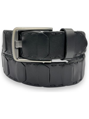 Renlos El Yapımı Harmonia Deri Kemer: Doğal ve Estetik Parçalı tasarım