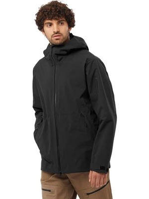 Salomon Outerpath 2.5l Wp Jkt M Erkek Ceket LC2211400 Siyah