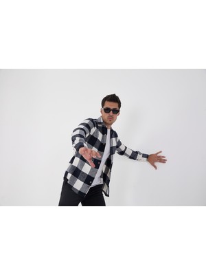 Jack Carısma Oduncu Ekose-Dama Slim Fit Erkek Gömlek