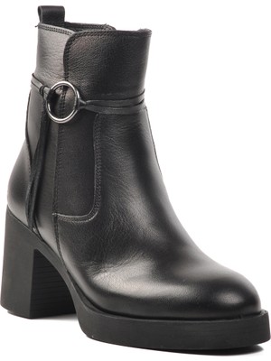 Voyager Nateli Jiwa Siyah Süet Bağcıklı Bot