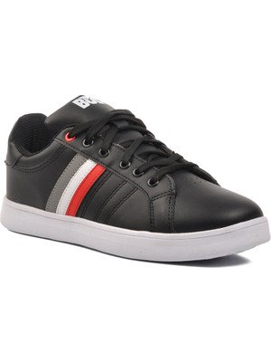 Bulldozer Siyah-Beyaz Erkek Spor Ayakkabı